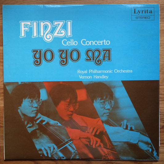 Finzi*, Yo-Yo Ma, Royal Philharmonic Orchestra, Vernon Handley : Cello Concerto (LP, Album, Nim)