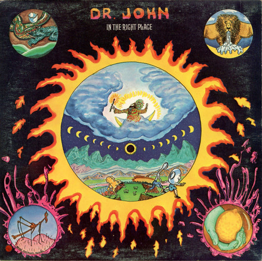 Dr. John : In The Right Place (LP, Album, Tri)