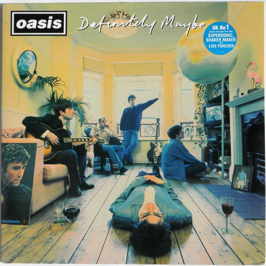 Oasis (2) : Definitely Maybe (2xLP, Album, Gat)