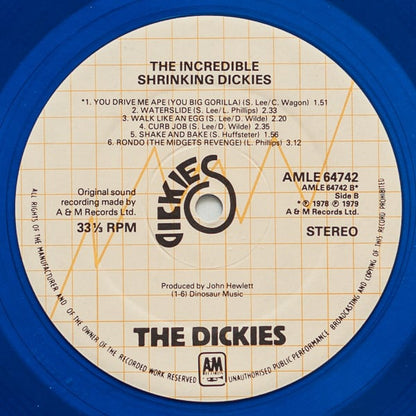 The Dickies : The Incredible Shrinking Dickies (LP, Album, Blu)