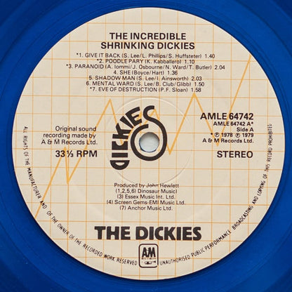 The Dickies : The Incredible Shrinking Dickies (LP, Album, Blu)