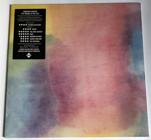 Modern Studies : The Weight Of The Sun (LP, Album, Ltd, RE, Yel)