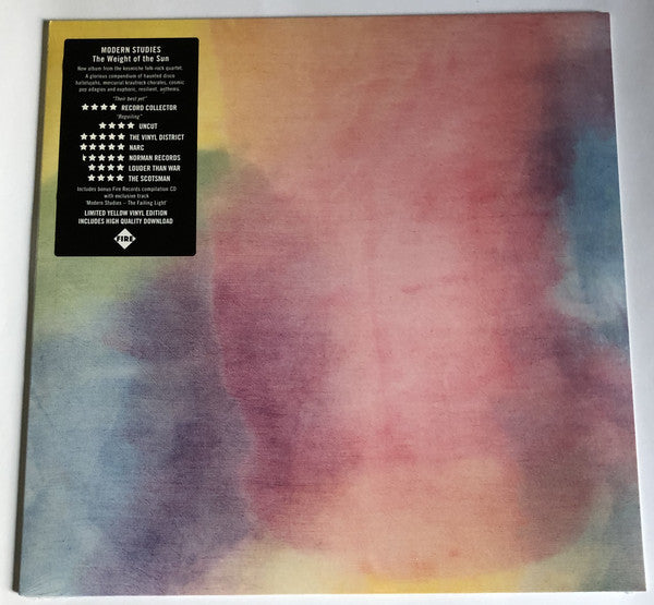 Modern Studies : The Weight Of The Sun (LP, Album, Ltd, RE, Yel)