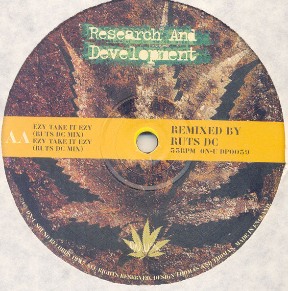 Dub Syndicate : Research And Development (12")