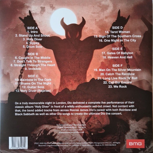 Dio (2) : Holy Diver Live (3xLP, Ltd, RE, Len)