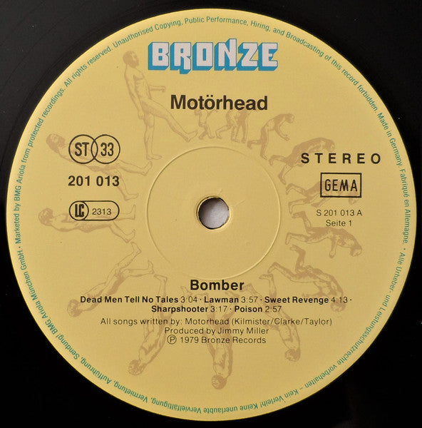 Motörhead : Bomber (LP, Album, RE)