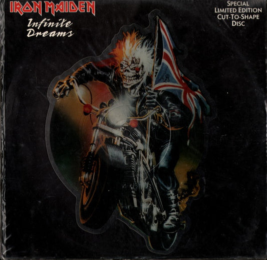 Iron Maiden : Infinite Dreams (7", Shape, Single, Ltd, Pic)