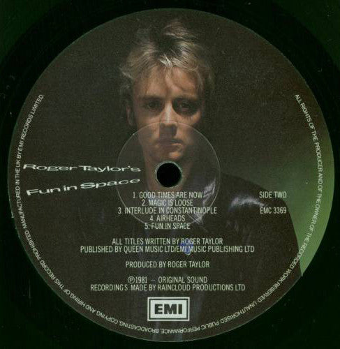 Roger Taylor : Roger Taylor's Fun In Space (LP, Album)