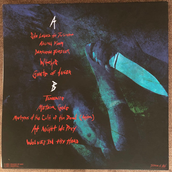Nightfall : At Night We Prey (LP, Album, Ltd, Blu)