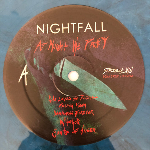 Nightfall : At Night We Prey (LP, Album, Ltd, Blu)