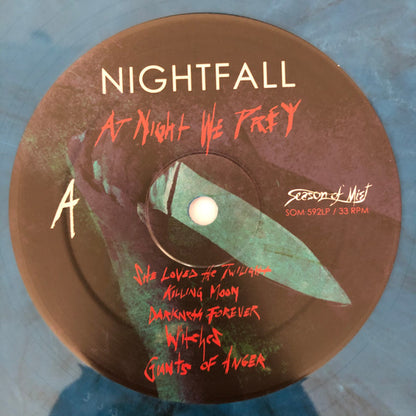 Nightfall : At Night We Prey (LP, Album, Ltd, Blu)