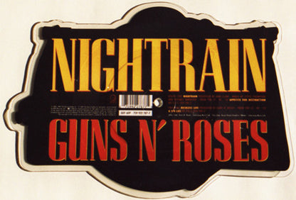 Guns N' Roses : Nightrain (7", Shape, Pic)