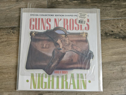 Guns N' Roses : Nightrain (7", Shape, Pic)