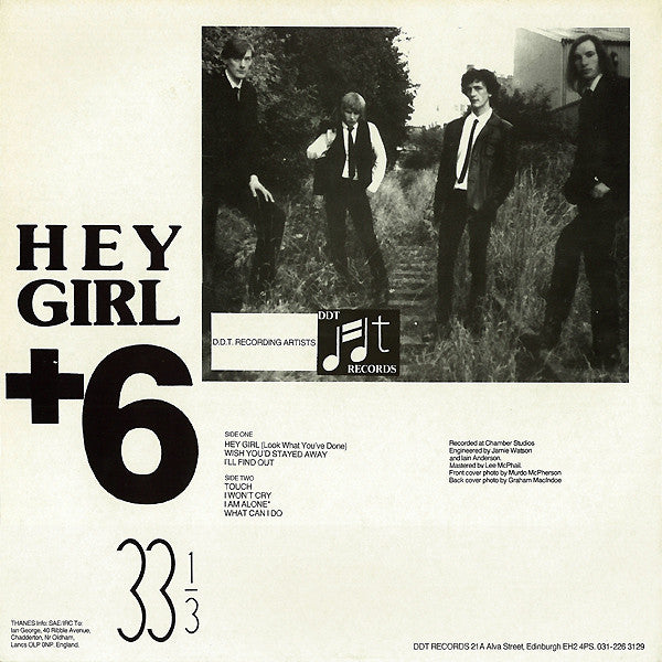 The Thanes : Hey Girl + 6 (12", EP)