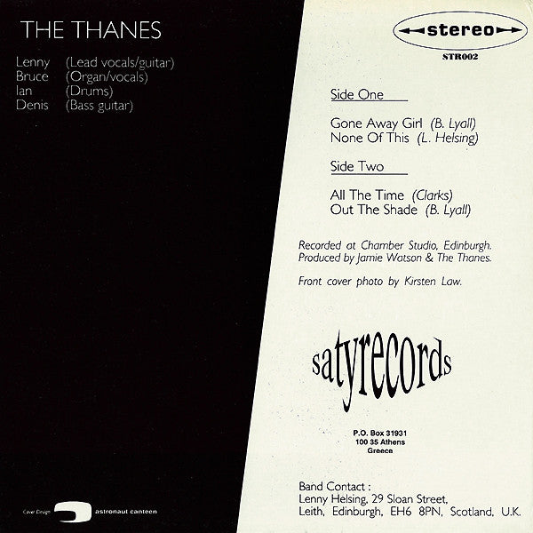 The Thanes : Learning Greek Mythology With... (12", EP)