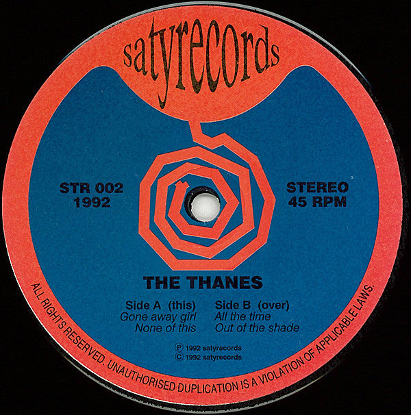 The Thanes : Learning Greek Mythology With... (12", EP)