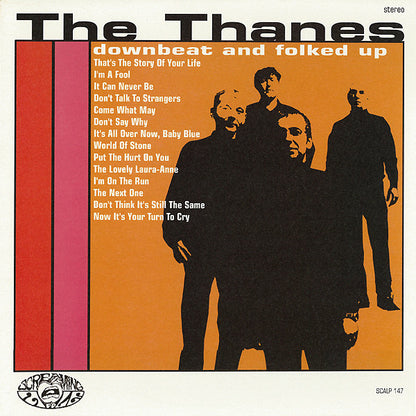 The Thanes : Downbeat And Folked Up (LP, Album)