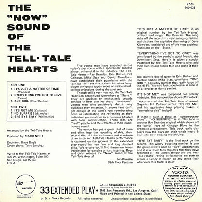 The Tell-Tale Hearts : The "Now" Sound Of The Tell-Tale Hearts (12", EP, Mono)