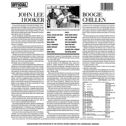John Lee Hooker : Boogie Chillen (LP, Comp, Mono)
