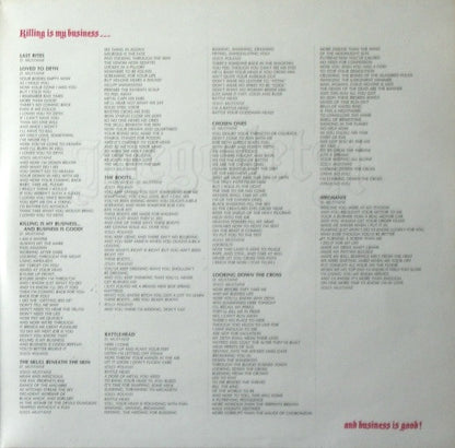 Megadeth : Killing Is My Business... And Business Is Good! (2x12", Album, Ltd, RM)