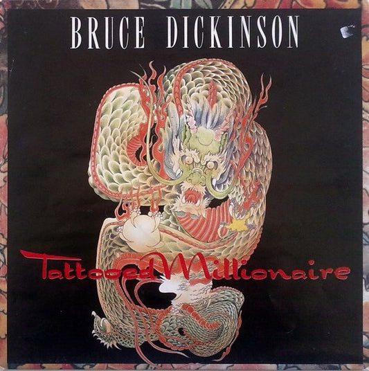 Bruce Dickinson : Tattooed Millionaire (12", Pos)