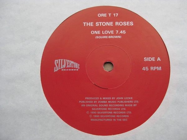 The Stone Roses : One Love (12", Ltd, Aud)