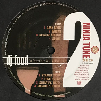 DJ Food : A Recipe For Disaster (2xLP, Album)