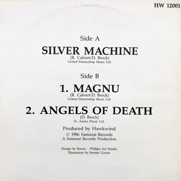Hawkwind : Silver Machine (12", Single)