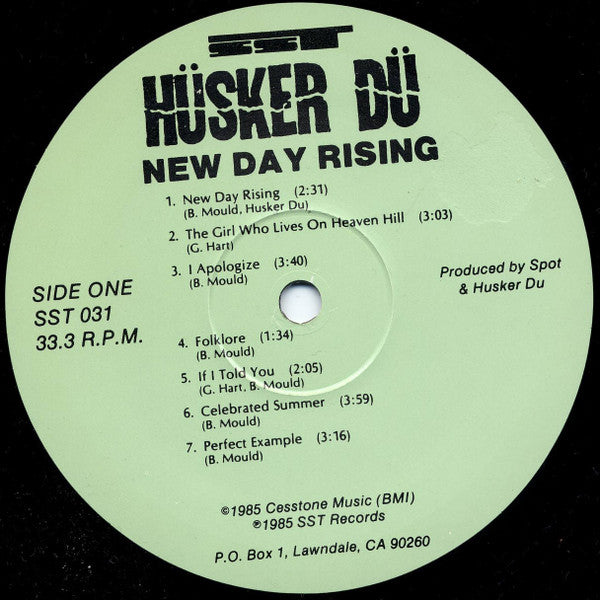 Hüsker Dü : New Day Rising (LP, Album, RP, Lig)