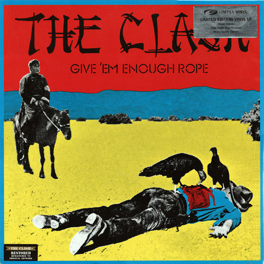 The Clash : Give 'Em Enough Rope (LP, Album, RE, 180)