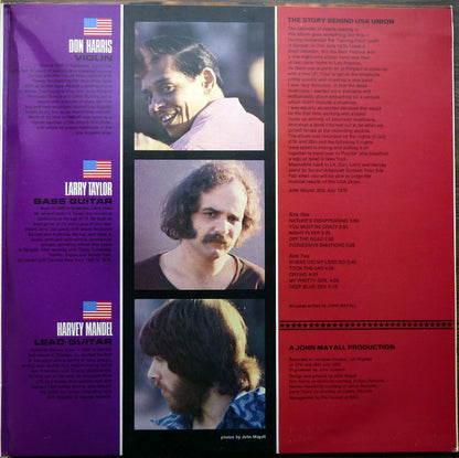 John Mayall : USA Union (LP, Album, Gat)