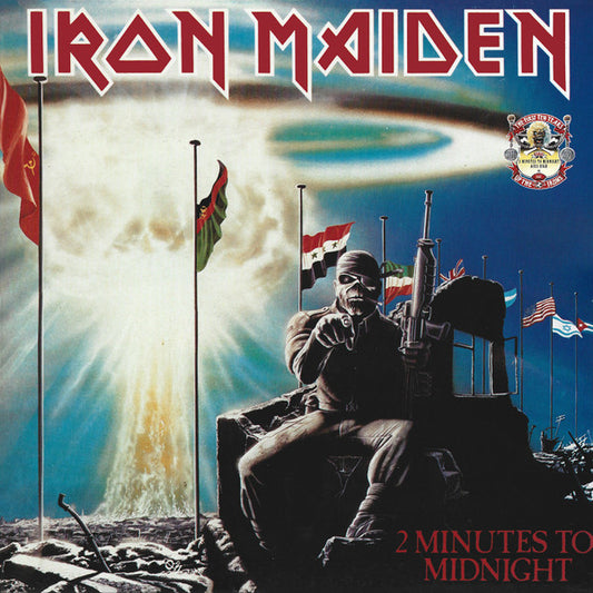 Iron Maiden : 2 Minutes To Midnight · Aces High (2x12", Comp, Ltd)