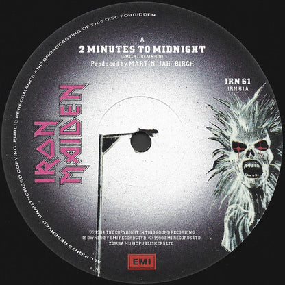 Iron Maiden : 2 Minutes To Midnight · Aces High (2x12", Comp, Ltd)
