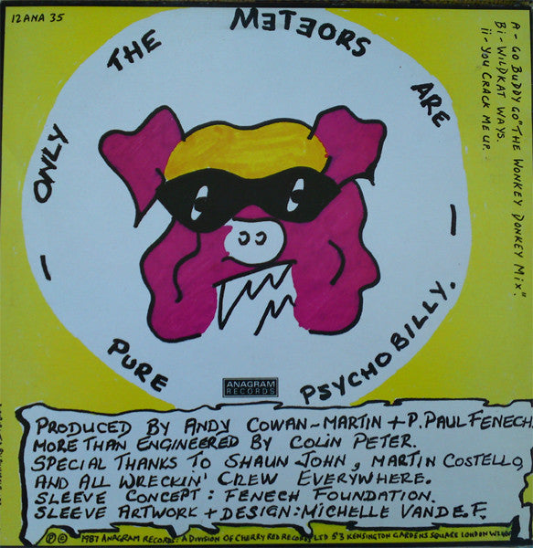 The Meteors (2) : Go Buddy Go (12")