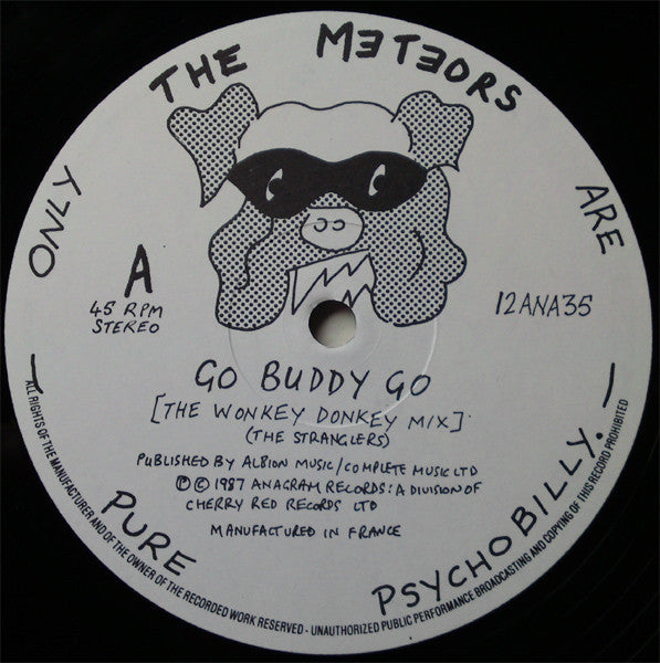 The Meteors (2) : Go Buddy Go (12")
