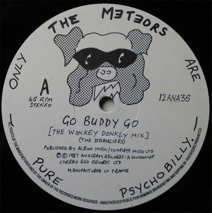 The Meteors (2) : Go Buddy Go (12")