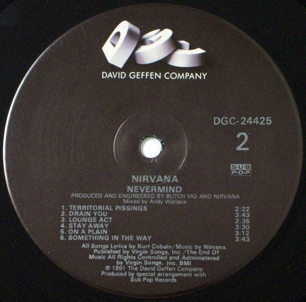 Nirvana : Nevermind (LP, Album)