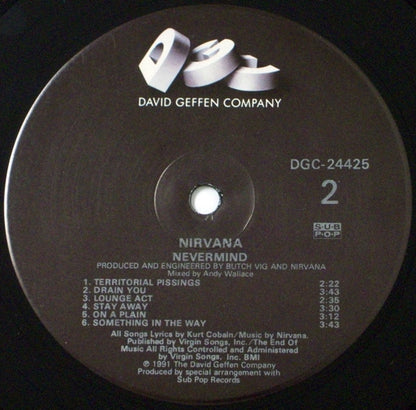 Nirvana : Nevermind (LP, Album)