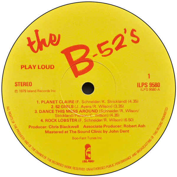 The B-52's : The B-52's (LP, Album + 7", Single)