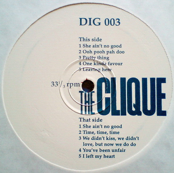 The Clique (2) : The Complete Recordings 1964-1965 (LP)
