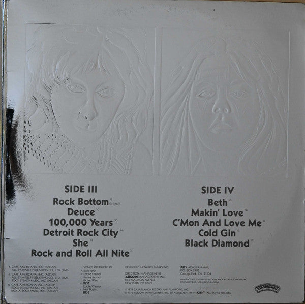 Kiss : Double Platinum (2xLP, Comp, Gat)