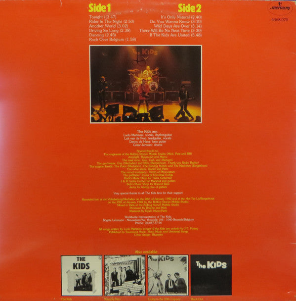The Kids : If The Kids ... - Live (LP, Album)