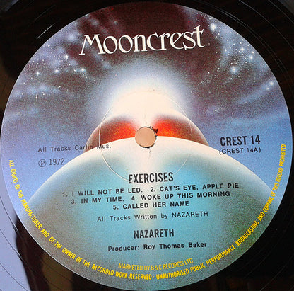 Nazareth (2) : Exercises (LP, Album, RE, Gat)