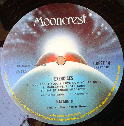 Nazareth (2) : Exercises (LP, Album, RE, Gat)