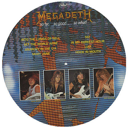 Megadeth : So Far, So Good... So What! (LP, Album, Pic)