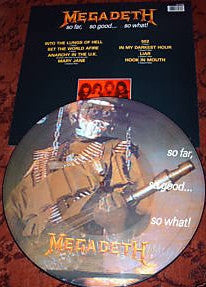 Megadeth : So Far, So Good... So What! (LP, Album, Pic)