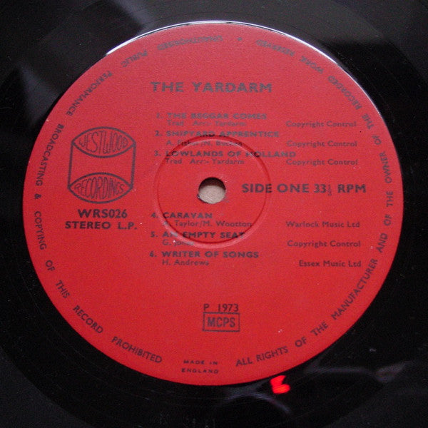 The Yardarm : The Yardarm (LP)
