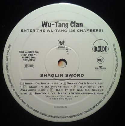 Wu-Tang Clan : Enter The Wu-Tang (36 Chambers) (LP, Album)
