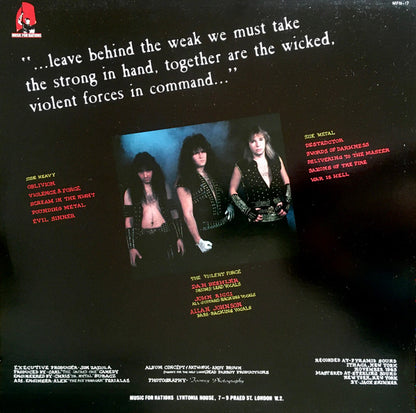 Exciter : Violence & Force (LP, Album)