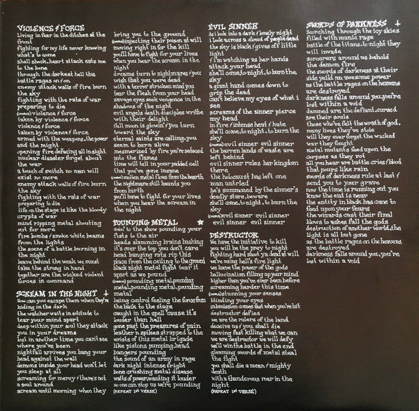Exciter : Violence & Force (LP, Album)